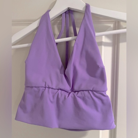 Purple Pixie, dance/workout top, women’s size small - Picture 3 of 3